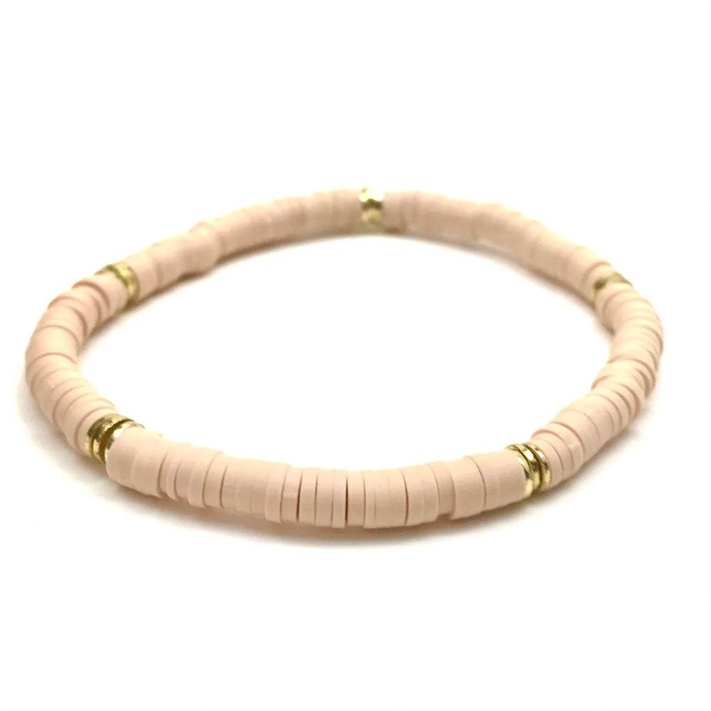 
            
                Load image into Gallery viewer, Mini Heishi Stretch Bracelet
            
        
