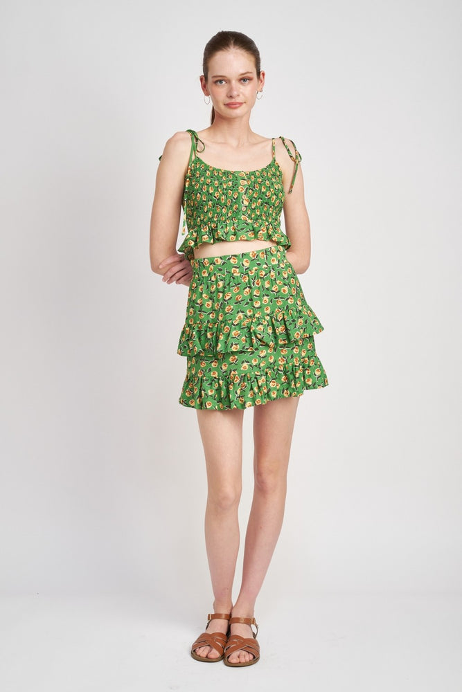 Green With Envy skirt
