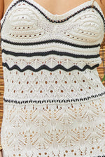 Cathee crochet maxi dress