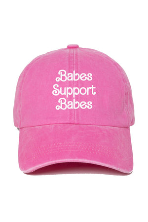 Babes Support Babes dad hat