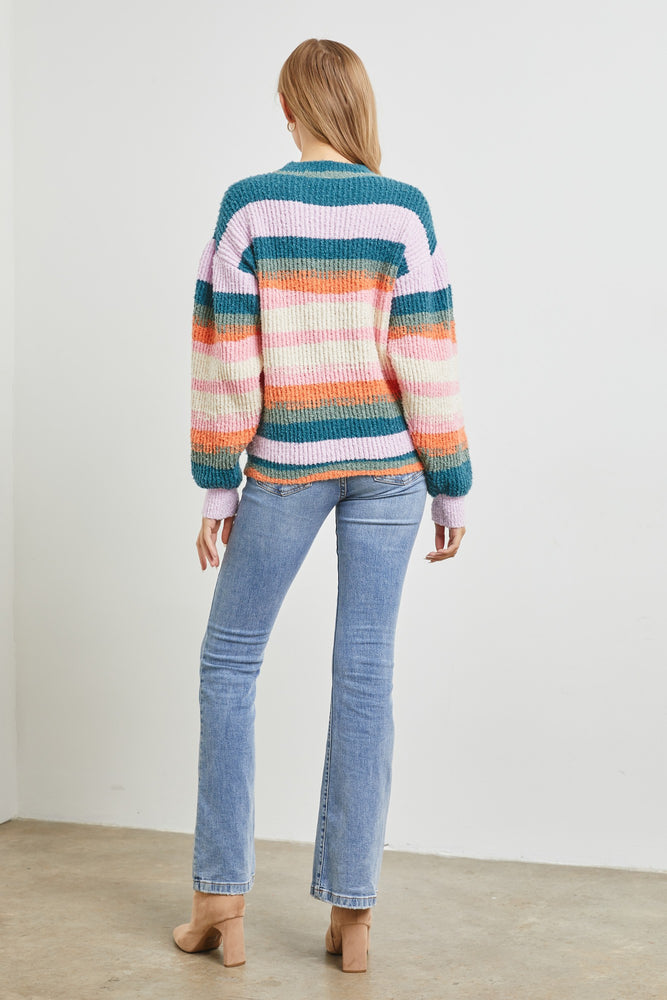 
            
                Load image into Gallery viewer, Sunsets striped sweater
            
        