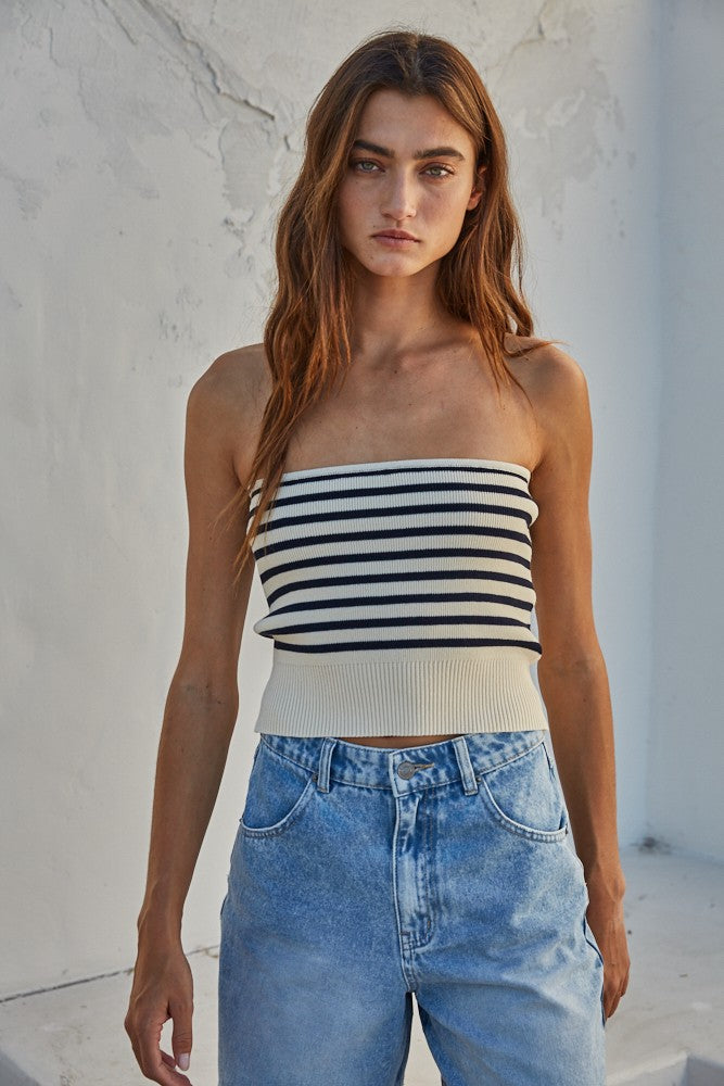 Stacie knit tube top