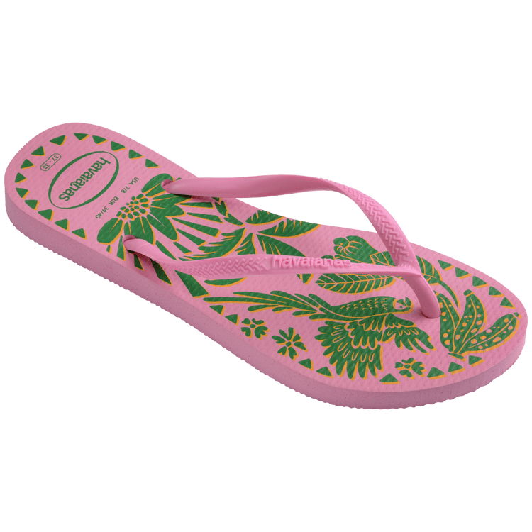 HAVAIANAS Slim Tucano sandal-Pink Lemonade