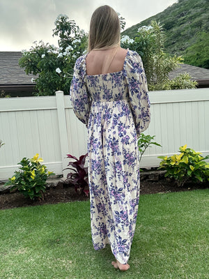 
            
                Load image into Gallery viewer, FREE PEOPLE Jaymes Midi Dress-Iris combo
            
        