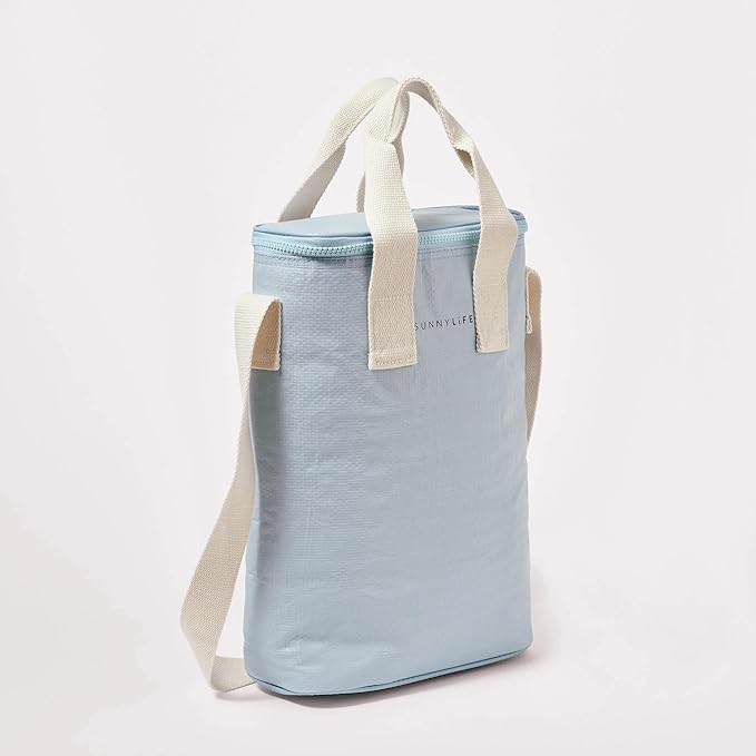 
            
                Load image into Gallery viewer, SUNNYLIFE Powder Blue Drinks Cooler Bag
            
        