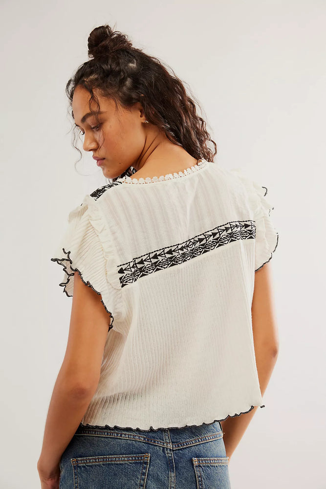 
            
                Load image into Gallery viewer, FREE PEOPLE Sarafina top
            
        