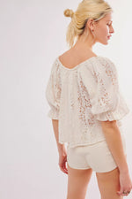 FREE PEOPLE Stacey lace top