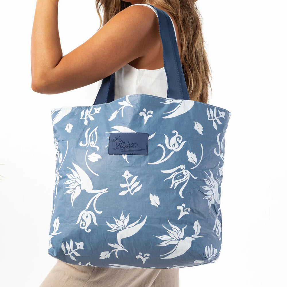 ALOHA COLLECTION Pekelo Day Tripper tote bag-Vintage Blue