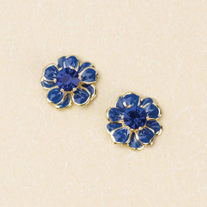 
            
                Load image into Gallery viewer, SCOUT Sparkle &amp;amp; Shine Small Enamel Flower Earring
            
        