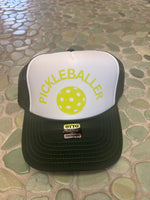 Pickleballer trucker hat