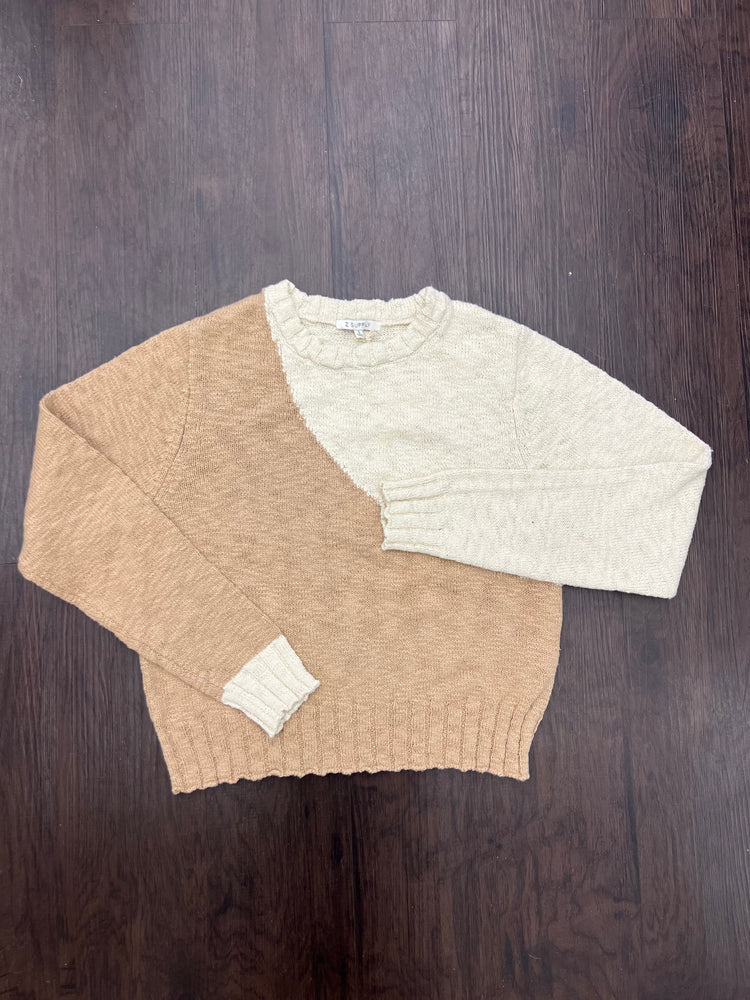 ZSUPPLY Nadira color block sweater