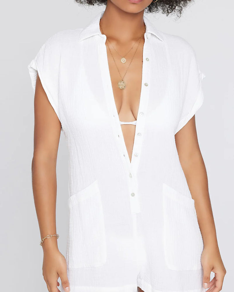 
            
                Load image into Gallery viewer, L*SPACE Mika Romper-White
            
        