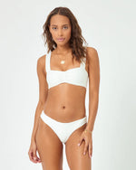 LSPACE Marlee bikini top-Cream