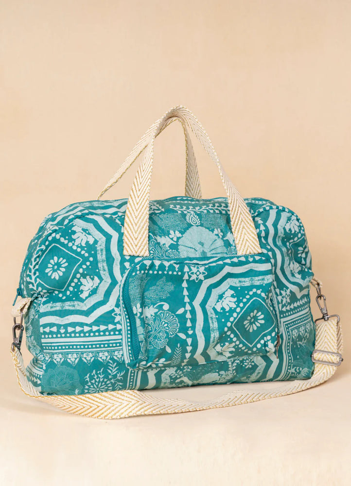 
            
                Load image into Gallery viewer, MAAJI Moroccan Tiles Sunrise duffle bag
            
        