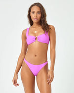 LSPACE Camacho bikini bottom-Bright Fuchsia
