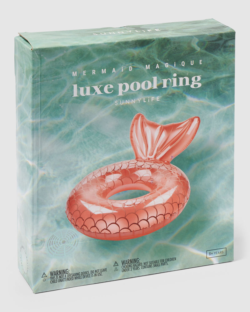 
            
                Load image into Gallery viewer, SUNNYLIFE Luxe Pool Ring- Mermaid
            
        