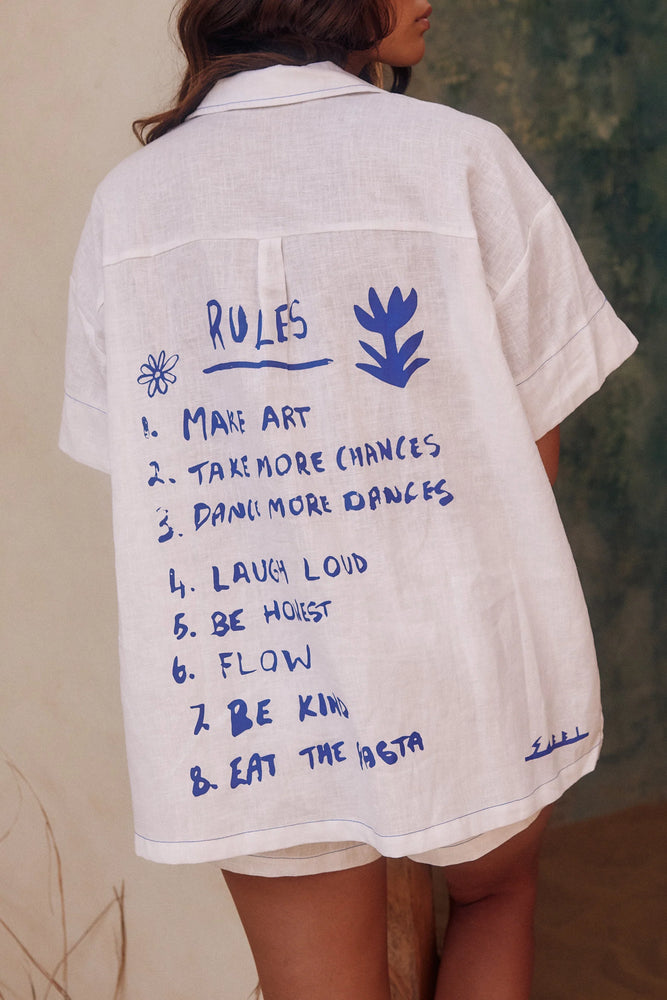 SAABI Patron Linen shirt-Rules