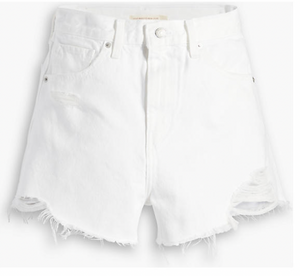 
            
                Load image into Gallery viewer, LEVI&amp;#39;S High Waisted Mom Short-Cumulus Cloud
            
        