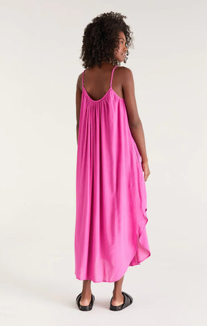 
            
                Load image into Gallery viewer, ZSUPPLY Tiana crinkle mid dress-Rose Violet
            
        