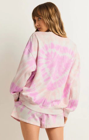 
            
                Load image into Gallery viewer, ZSUPPLY Lovers Only tie dye sweatshirt
            
        