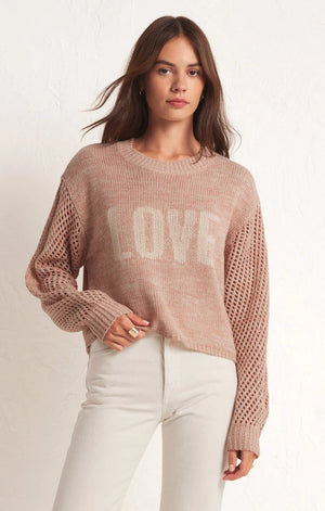 
            
                Load image into Gallery viewer, ZSUPPLY Blushing Love sweater
            
        