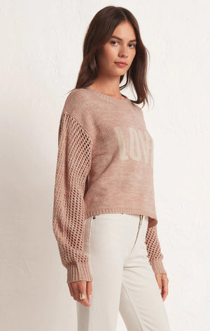
            
                Load image into Gallery viewer, ZSUPPLY Blushing Love sweater
            
        