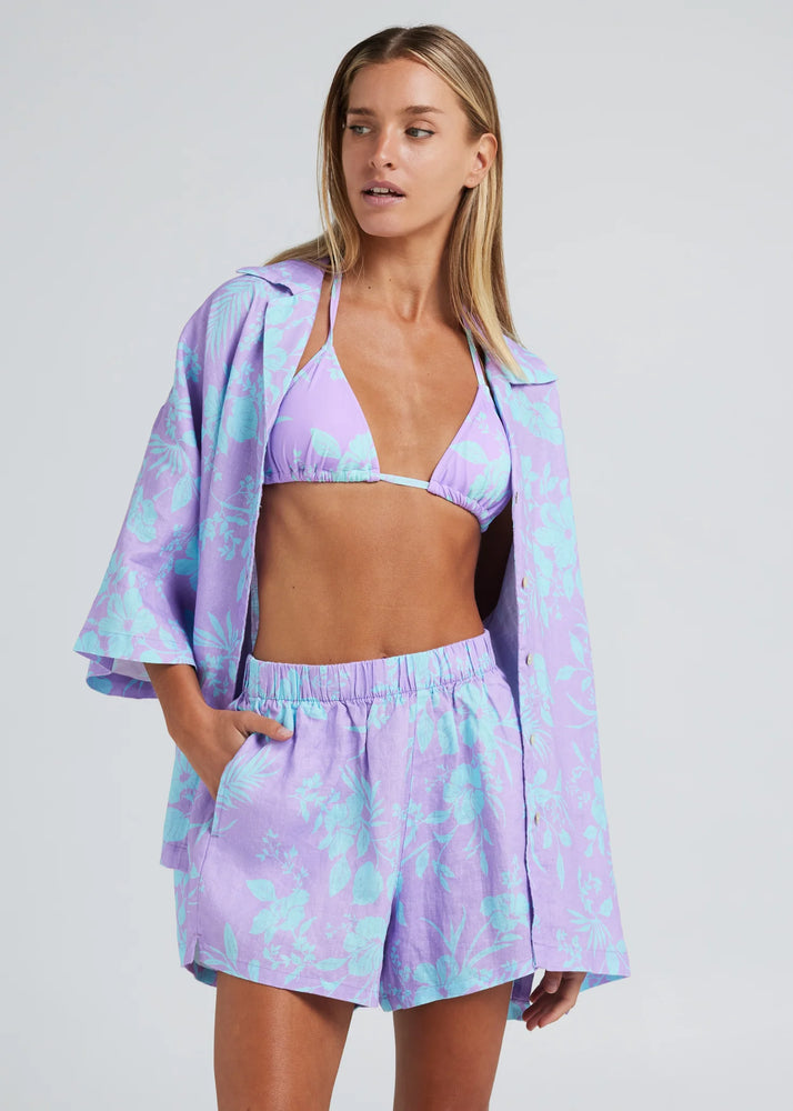 
            
                Load image into Gallery viewer, Aloha Oversized shirt- Orchid
            
        