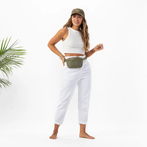 
            
                Load image into Gallery viewer, ALOHA COLLECTION Mini Hip pack-Monochrome Olive
            
        