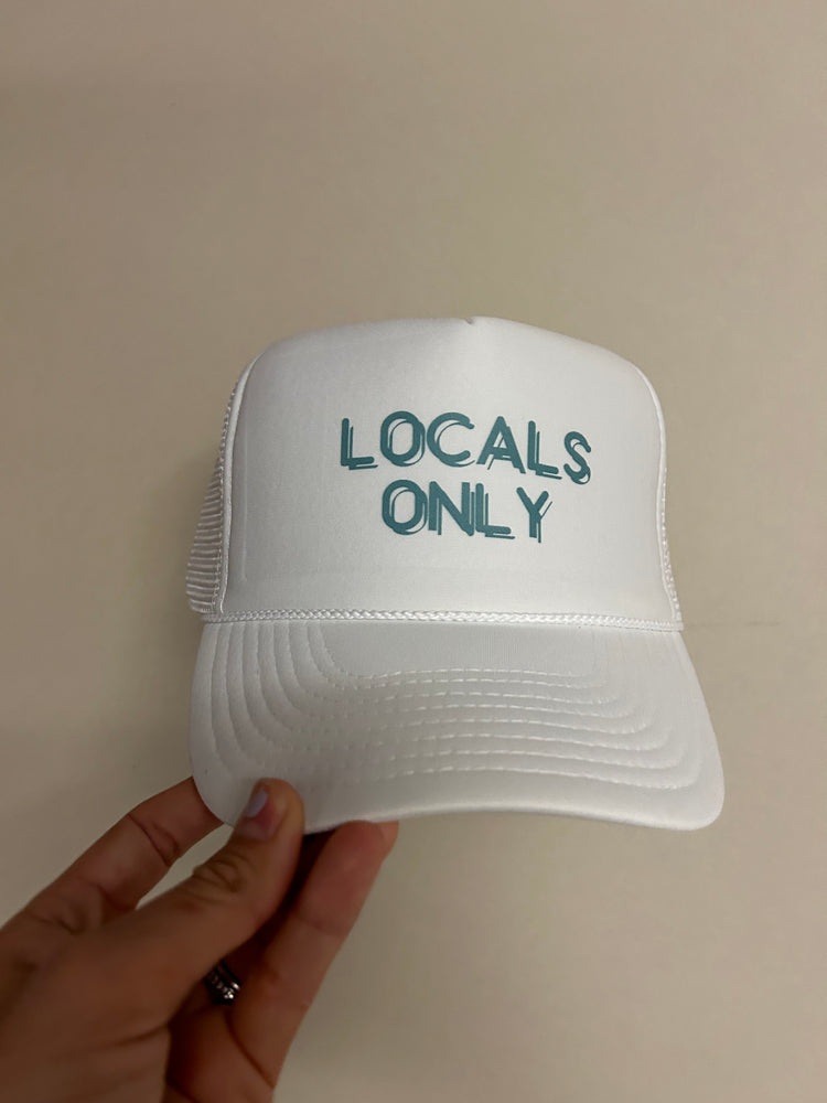 Locals Only trucker hat