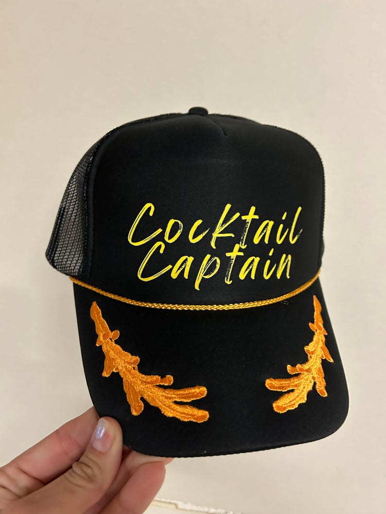 Cocktail Captain trucker hat