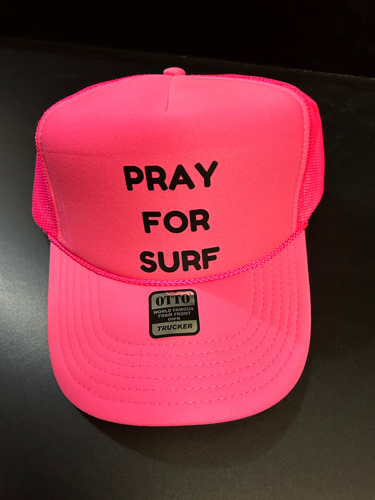 
            
                Load image into Gallery viewer, Pray for Surf trucker hat
            
        