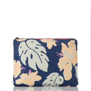 ALOHA COLLECTION Mid Pape'ete by Samudra pouch-Neon Moon