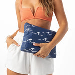 ALOHA COLLECTION Mid pouch-Seaside Navy