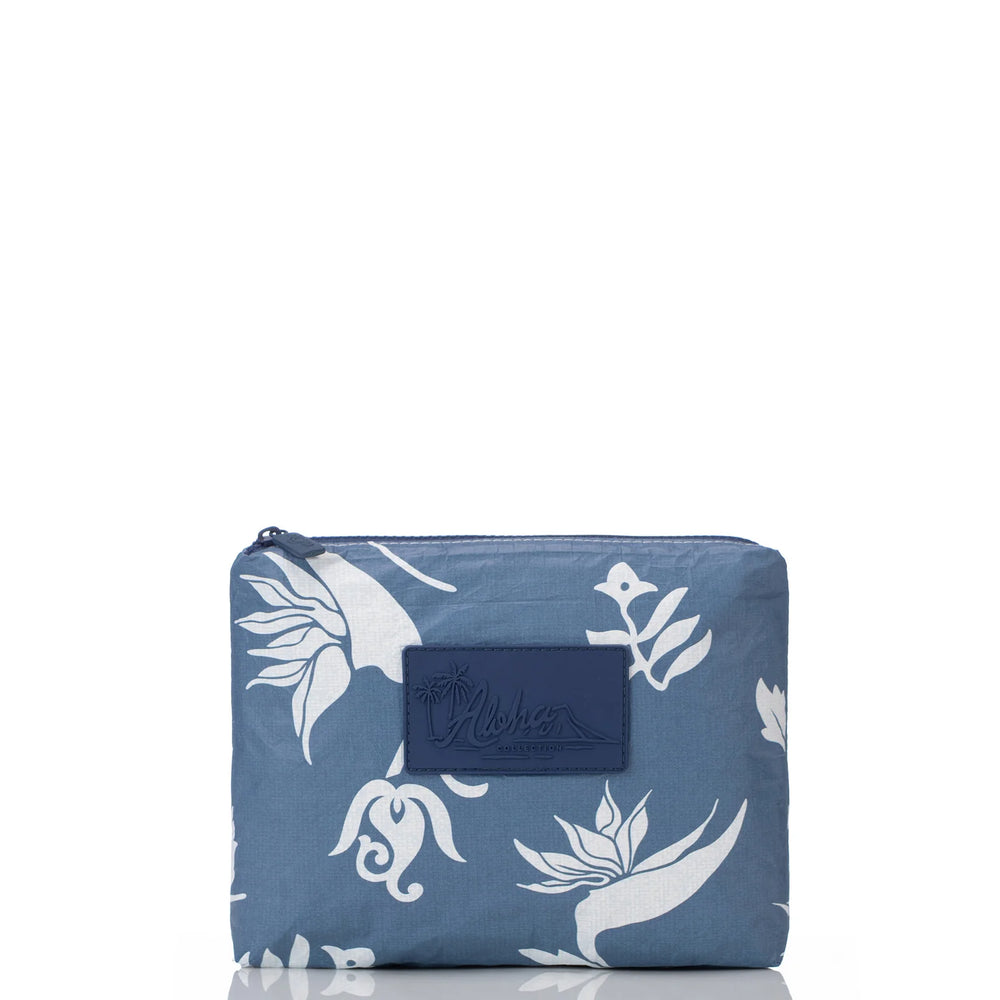 ALOHA COLLECTION Small Pekelo pouch-Vintage Blue
