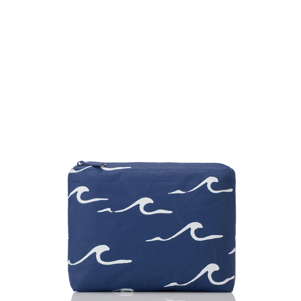 ALOHA COLLECTION Small pouch-Seaside Navy