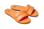 BEEK Sugarbird Leather Slide Sandal-Papaya