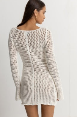 
            
                Load image into Gallery viewer, RHYTHM Seashell Crochet dress
            
        