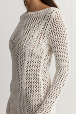 
            
                Load image into Gallery viewer, RHYTHM Seashell Crochet dress
            
        