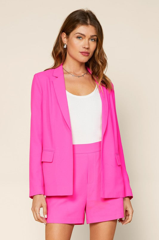 
            
                Load image into Gallery viewer, Ultra Pink Blazer
            
        