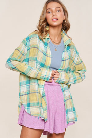 
            
                Load image into Gallery viewer, Mellow Plaid shirt
            
        