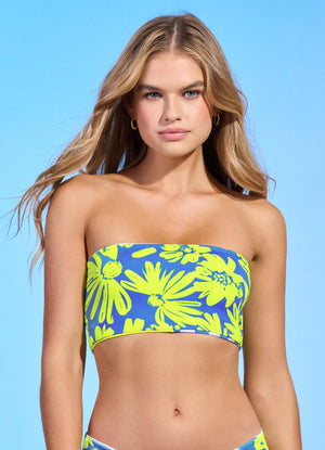 
            
                Load image into Gallery viewer, MAAJI Bluebell Stripe Bandana bandeau bikini top
            
        