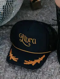 
            
                Load image into Gallery viewer, Zodiac Gold Trimmed Trucker hat
            
        