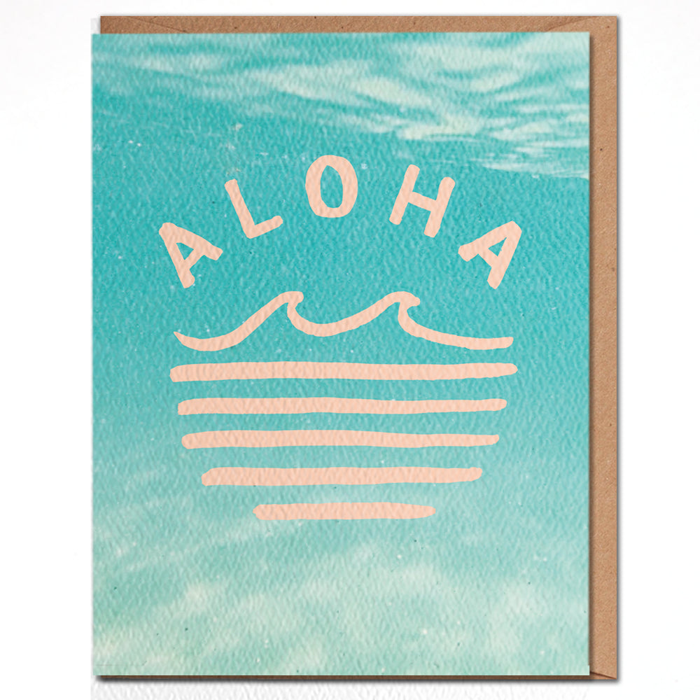 Aloha greeting card