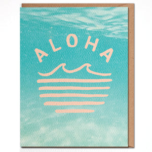 
            
                Load image into Gallery viewer, Aloha greeting card
            
        