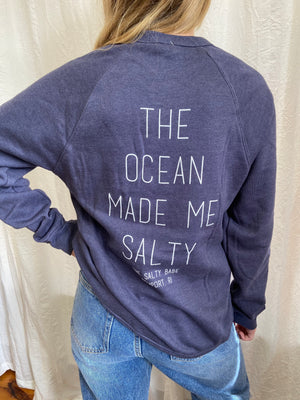 
            
                Load image into Gallery viewer, OMMS Classic Crew Fleece - Navy
            
        