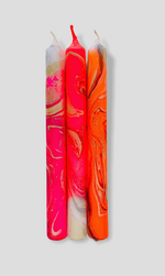 PINK STORIES Marble Tall Candles