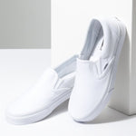 VANS Classic Slip-On Sneaker-White/White