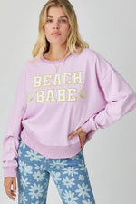 Beach Babe Shells sweatshirt