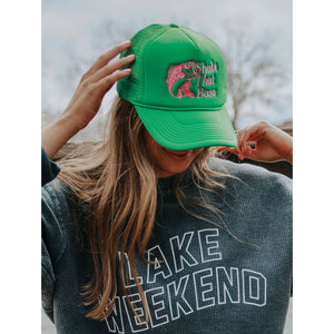 
            
                Load image into Gallery viewer, Shake That Bass trucker hat
            
        