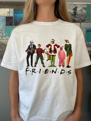 
            
                Load image into Gallery viewer, Christmas FRIENDS tee shirt
            
        